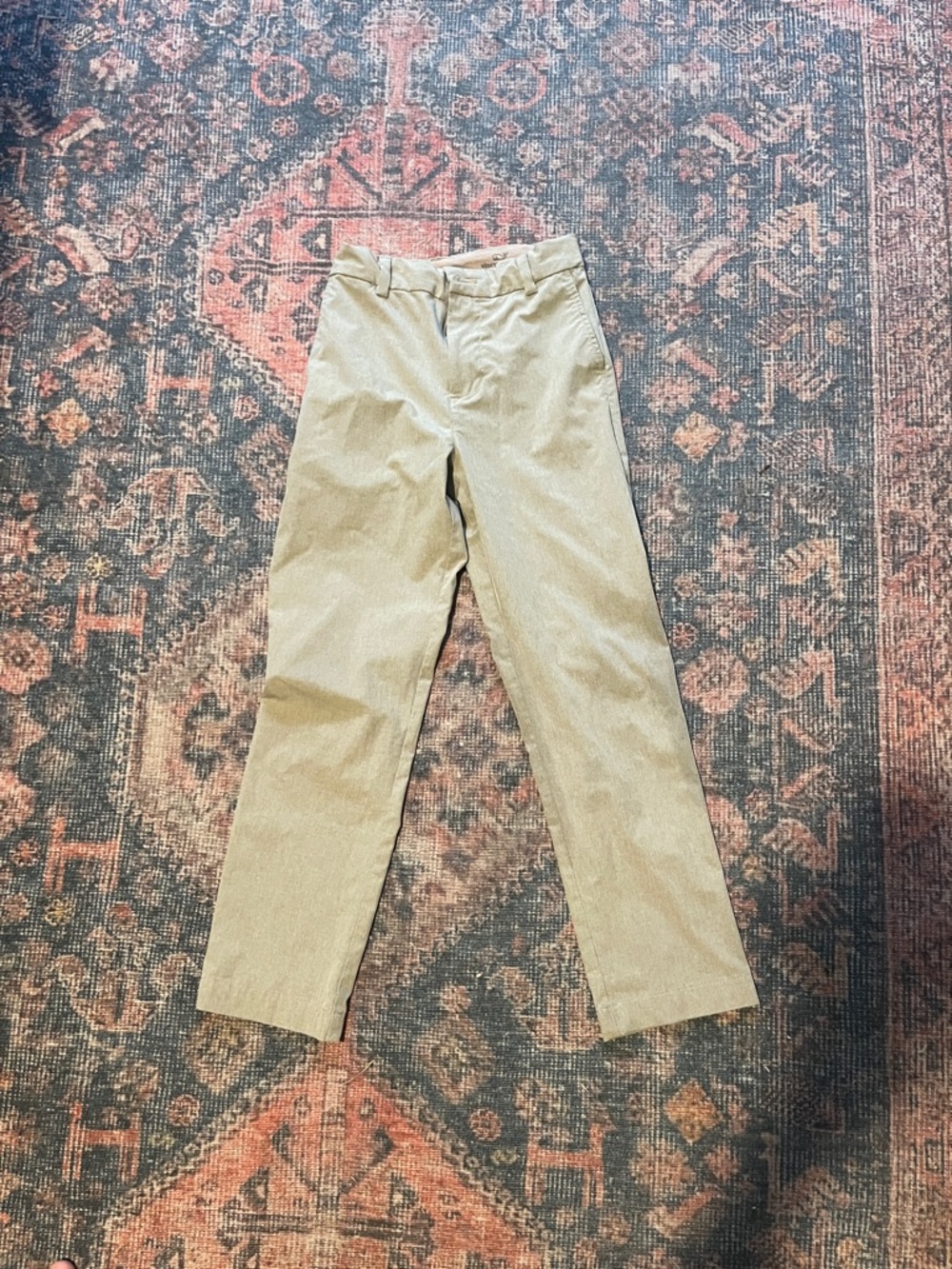 Vineyard Vines Boys Performance Tan Chinos